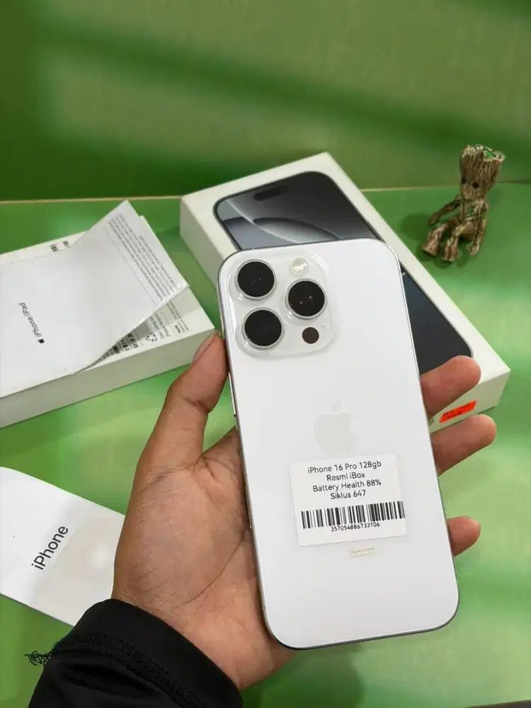 Iphone 16 Pro 128Gb iBox White Titanium