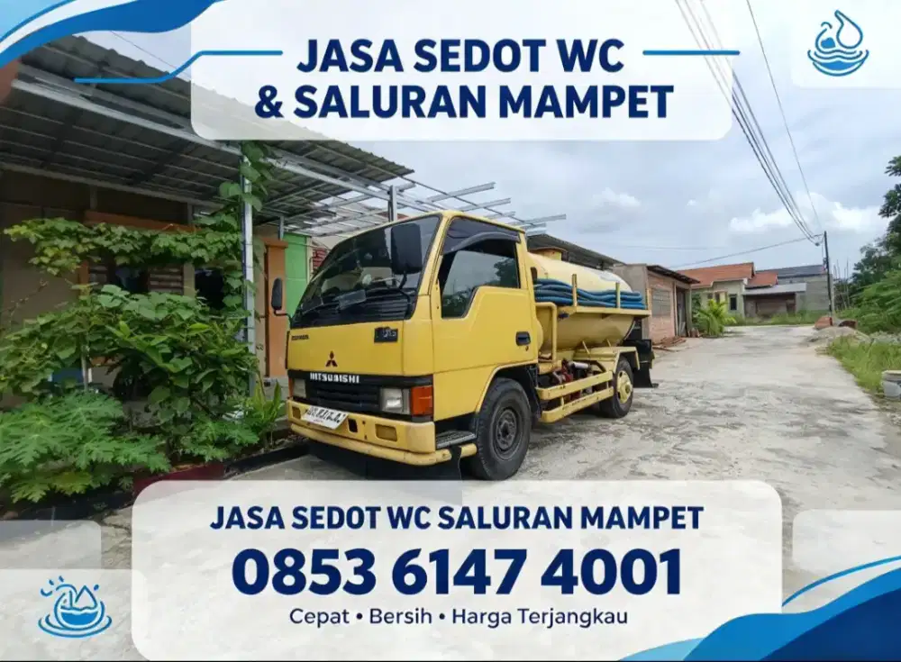 jasa sedot WC dan saluran mampet
