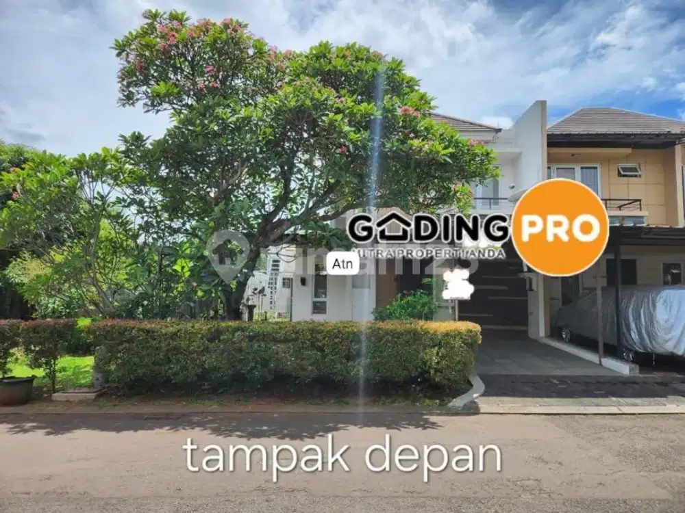 Rumah Samping Fasum di Kota Wisata Cibubur