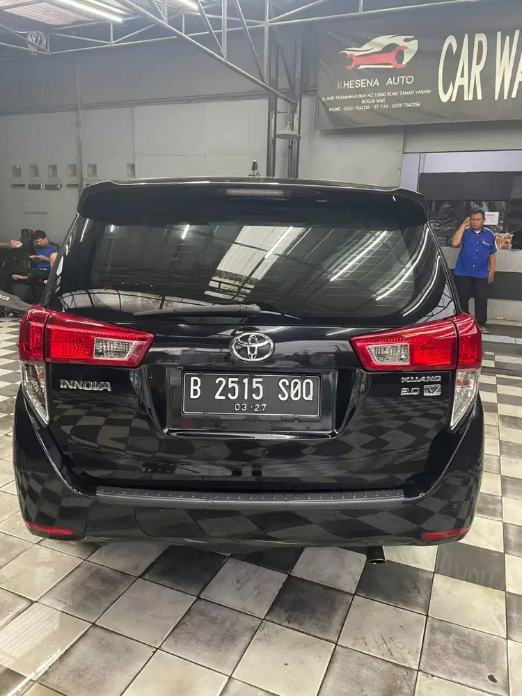 Toyota Kijang Innova Inova Reborn V AT Matic Tahun 2017 Hitam , 2016