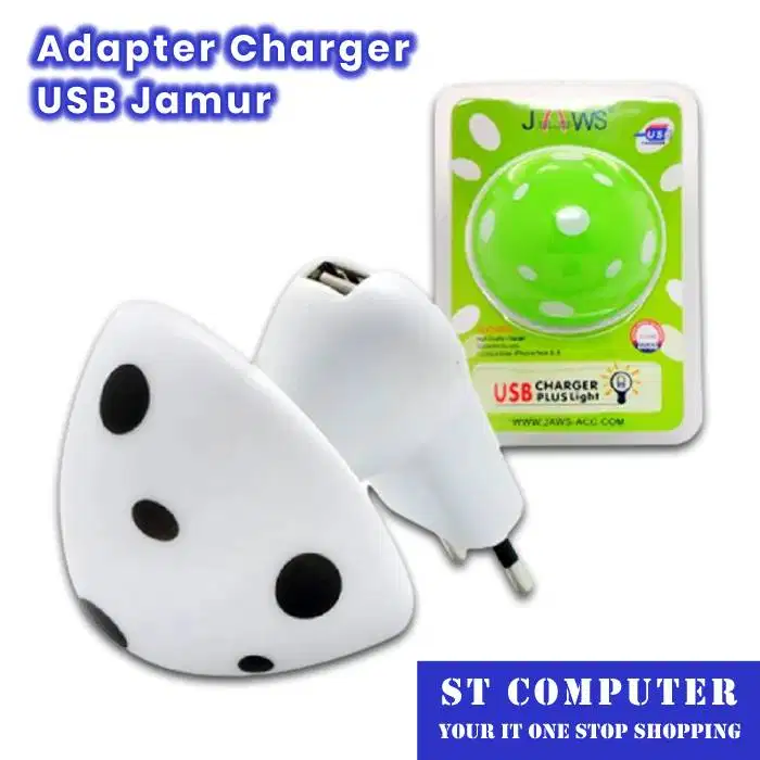 Adapter Charger USB Jamur