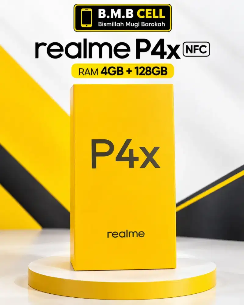 REALME P4X NFC RAM 4GB+128GB. FREE ONGKIR COD KOTA SERANG