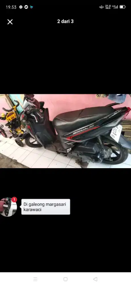 Soul gt 125cc  2015 pajak plat off