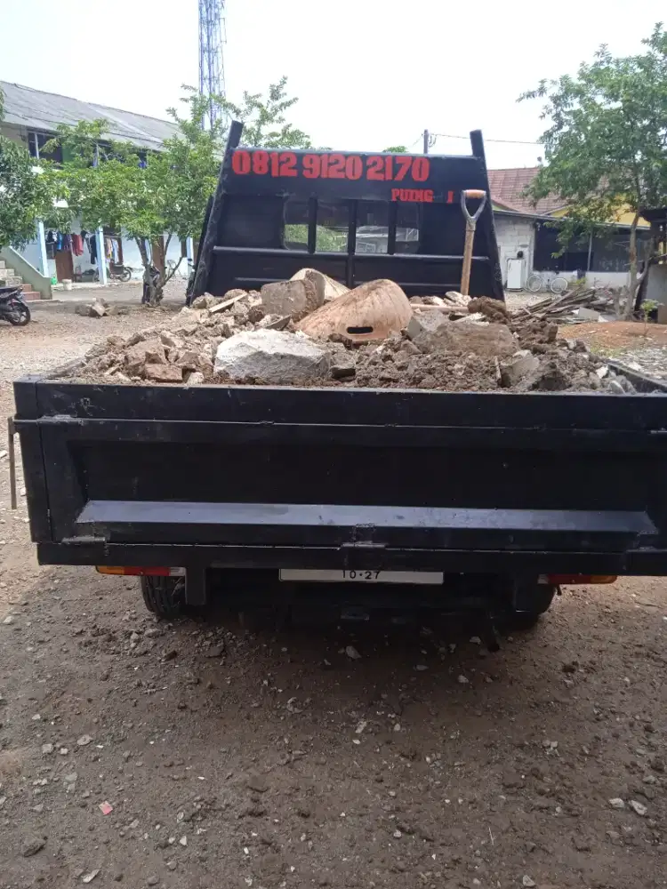 Puing urug, limbah bangunan