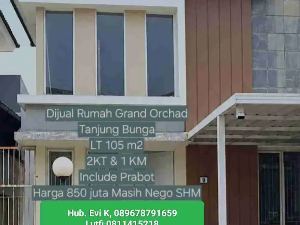 Dijual Rumah di Grand Orchard Tanjung Bunga Makassar