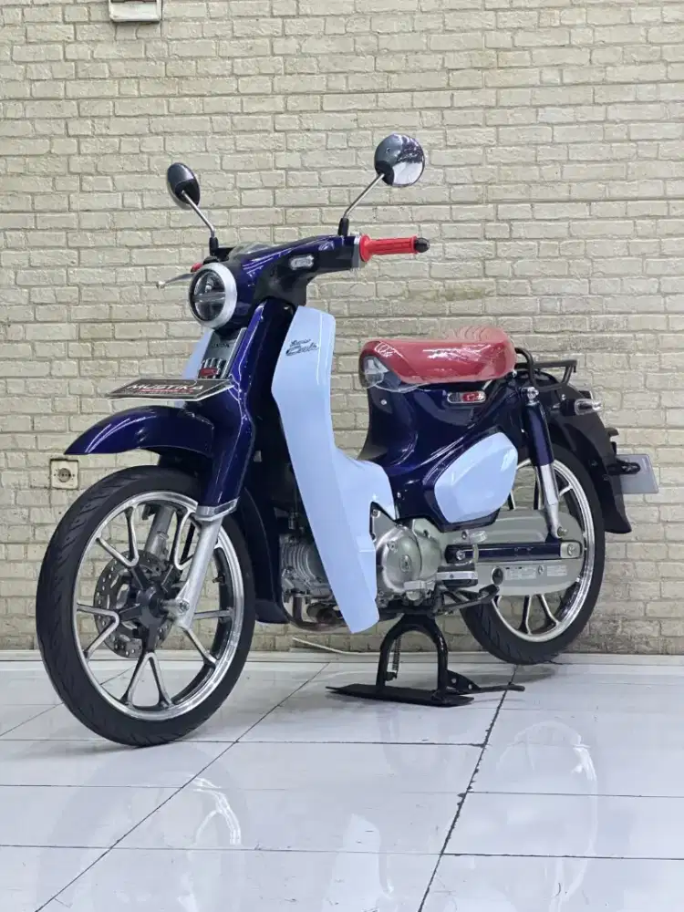 Odo3rb Simpenan!!Honda SuperCup 125cc 2021 Plat Jatim Mulus-Mustika