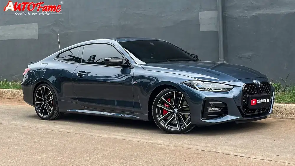 KM19RB BMW G22 430i Coupe M Sport Pro Arctic Race Blue On Black 2023