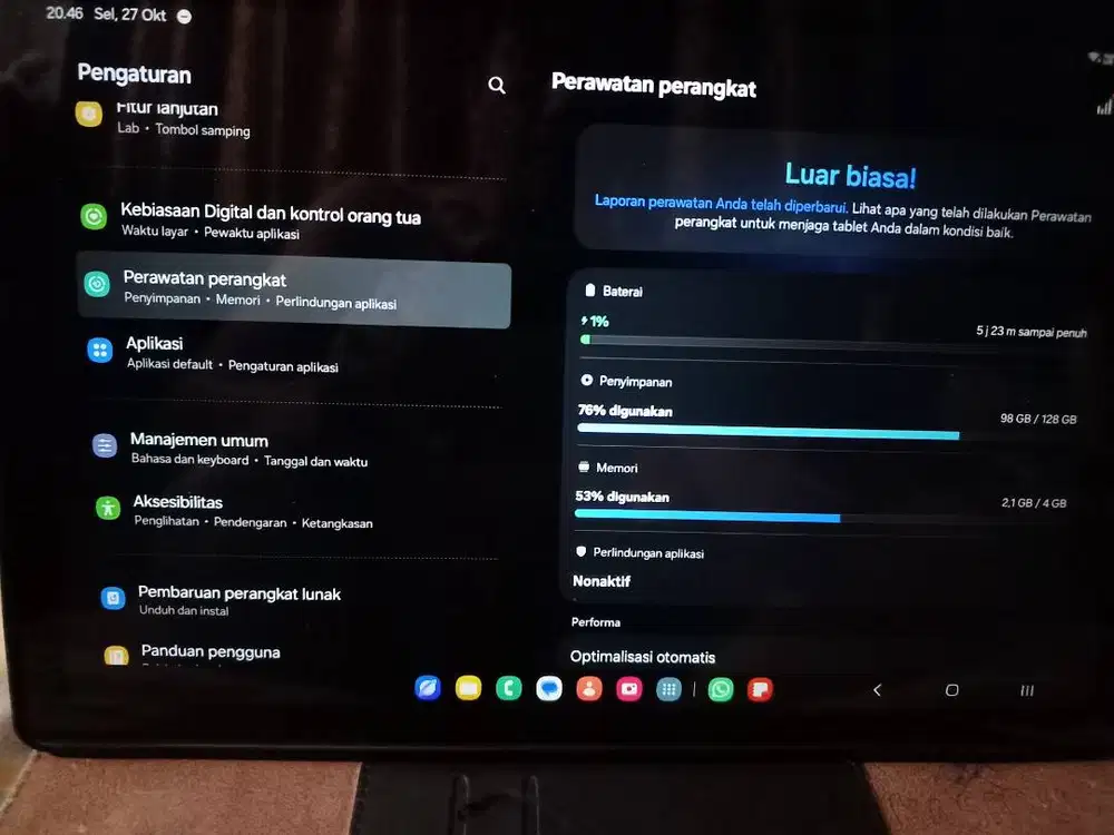 Tablet Samsung Android 14