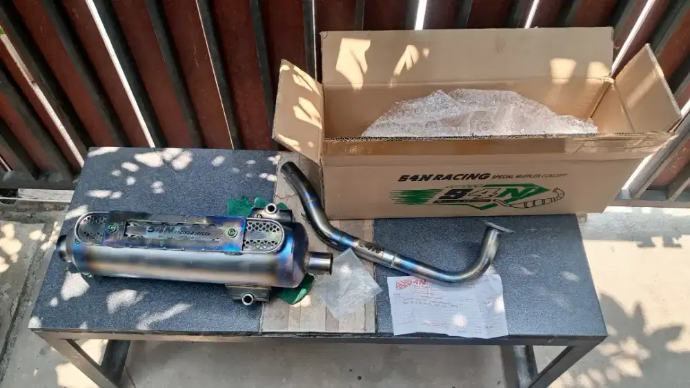 Murah Knalpot Motor 54n sunblue