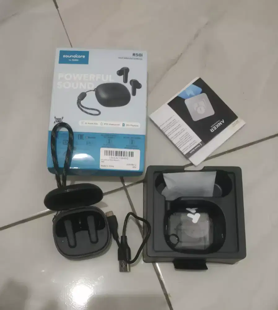 soundcore R50i anker headset bluetooth super bass baru beli