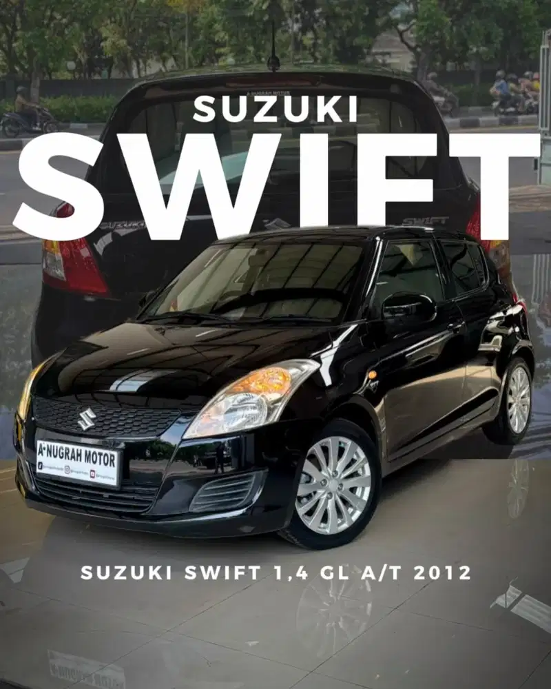 KILOMETER 80RIBU !! Suzuki New SWIFT FACELIFT MATIC 2012 || ANM