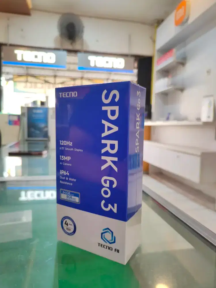 TECNO SPARK GO 3 4/64 GARANSI RESMI
