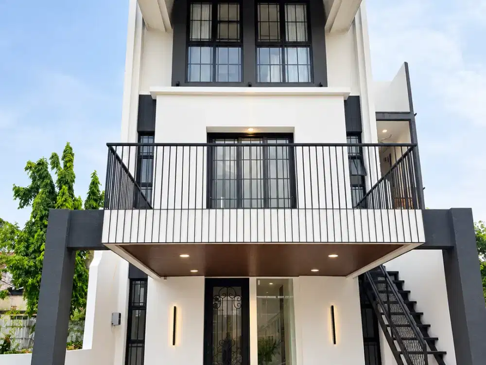 Hot Deal! Rumah Baru American Classic Lokasi Terbaik Dalam Cluster di Bintaro Jakarta Selatan
