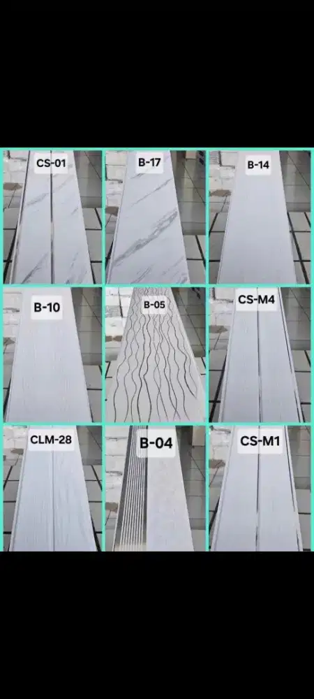 Plafon pvc dof berkuali