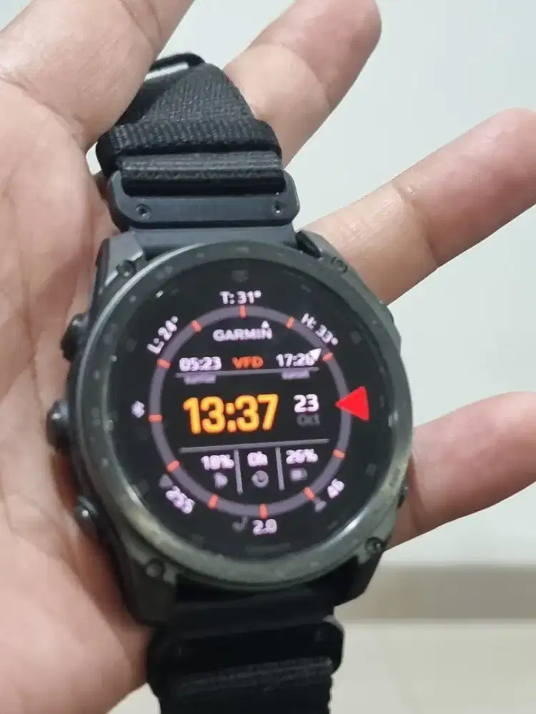 Jual Garmin Tactix 8 Amoled bekas second
