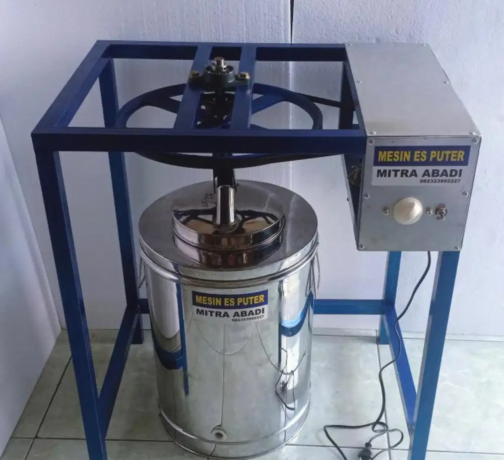 Mesin pembuat es puter