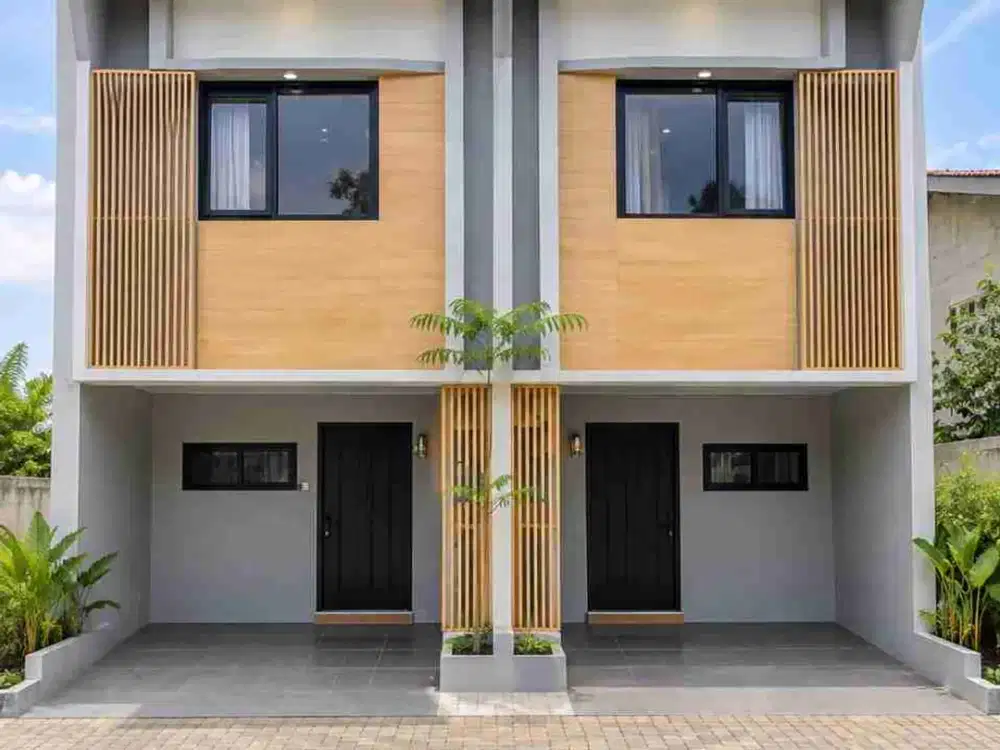 Rumah 2 Lantai Japandi Modern Akses Dekat LRT Di Kelapa Dua Depok