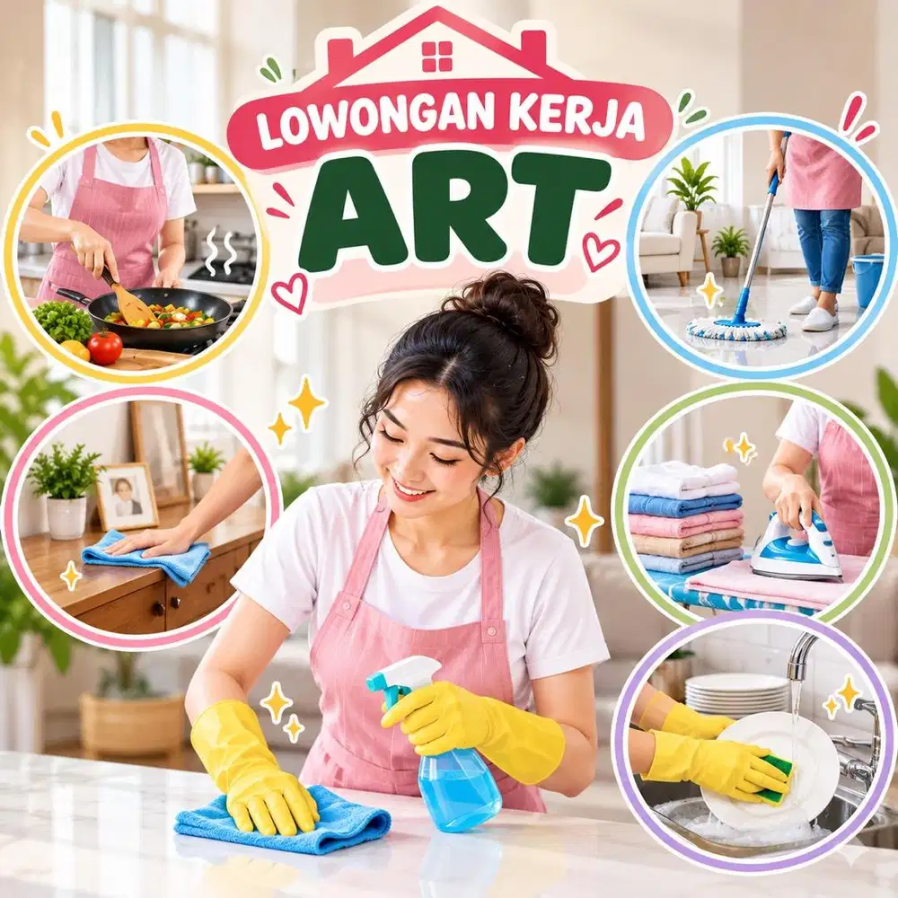 Dicari ART (Asisten Rumah Tangga) PP