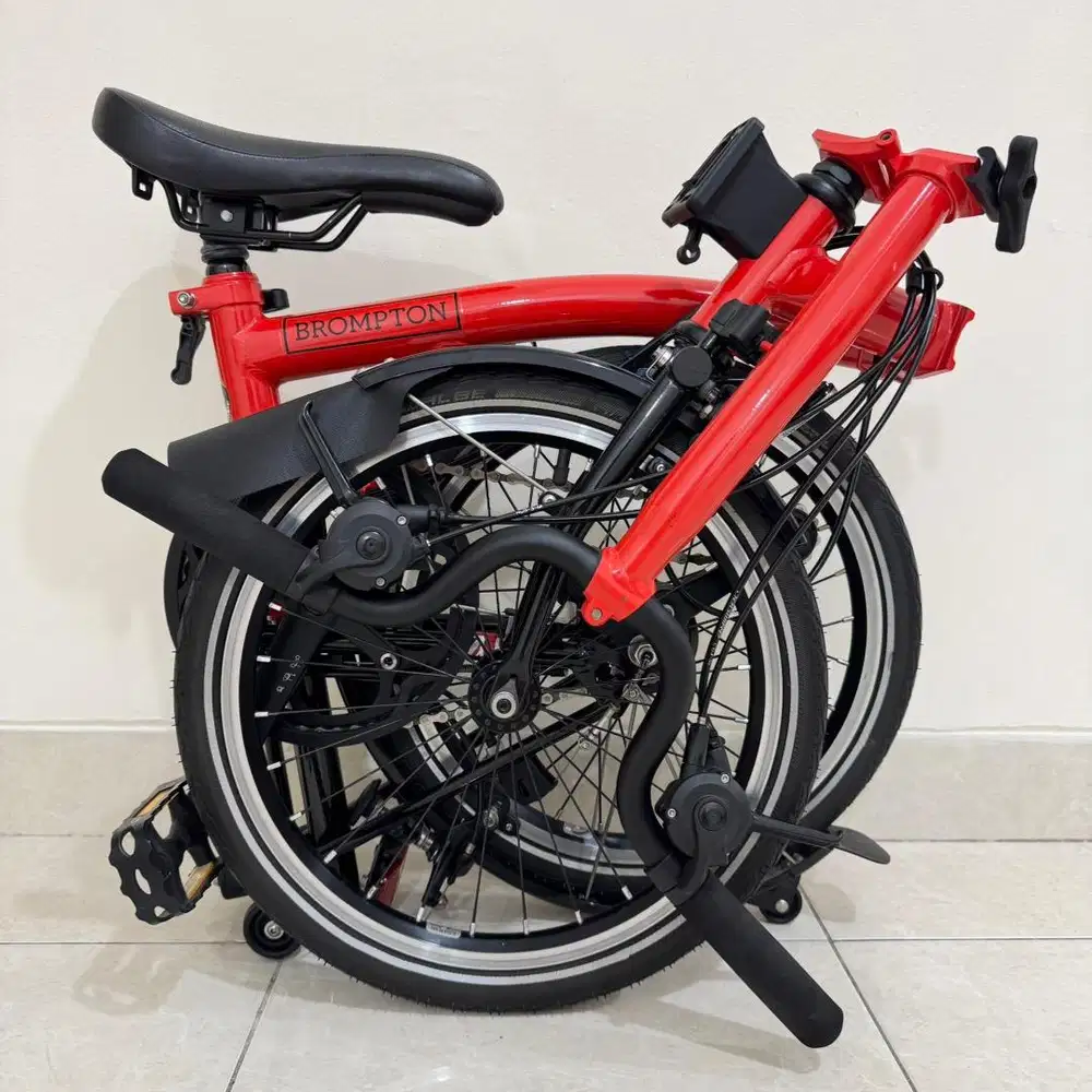 BROMPTON M6Lx RED ROCKET BLACK EDITION 2019 - TITANIUM SUPERLIGHT