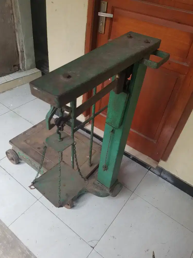 Timbangan duduk 500kg mercury normal