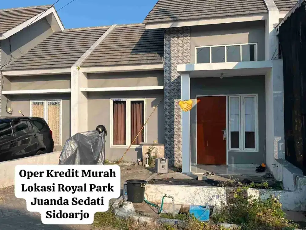 DIJUAL RUMAH OPER 40JT TANPA BI CHECKING BUDURAN SIDOARJO