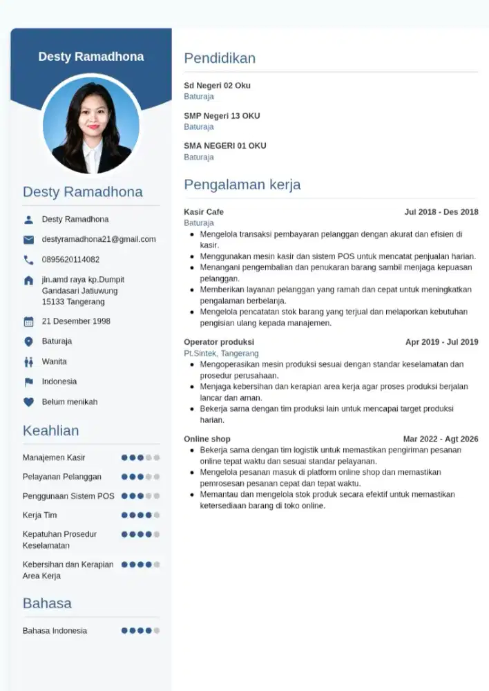 Cari loker kerjaan