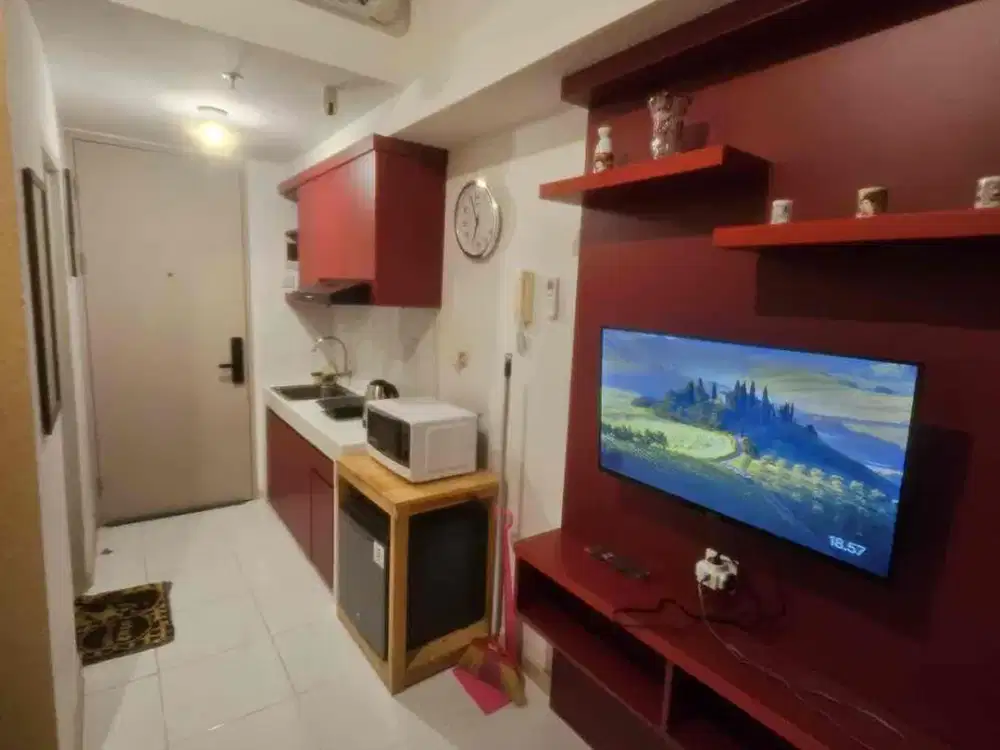 Disewakan Studio Apartemen Tokyo Riverside Furnish cakep
