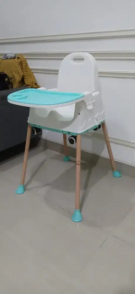 Jual Kursi Makan Bayi Sugar Baby Warna Hijau Tosca