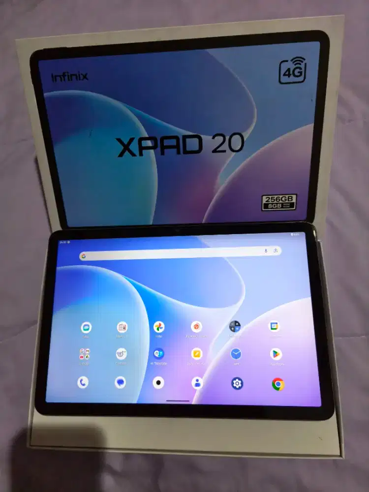 Infinix Xpad 20 8/256 Mulus Bisa Pakai Kartu