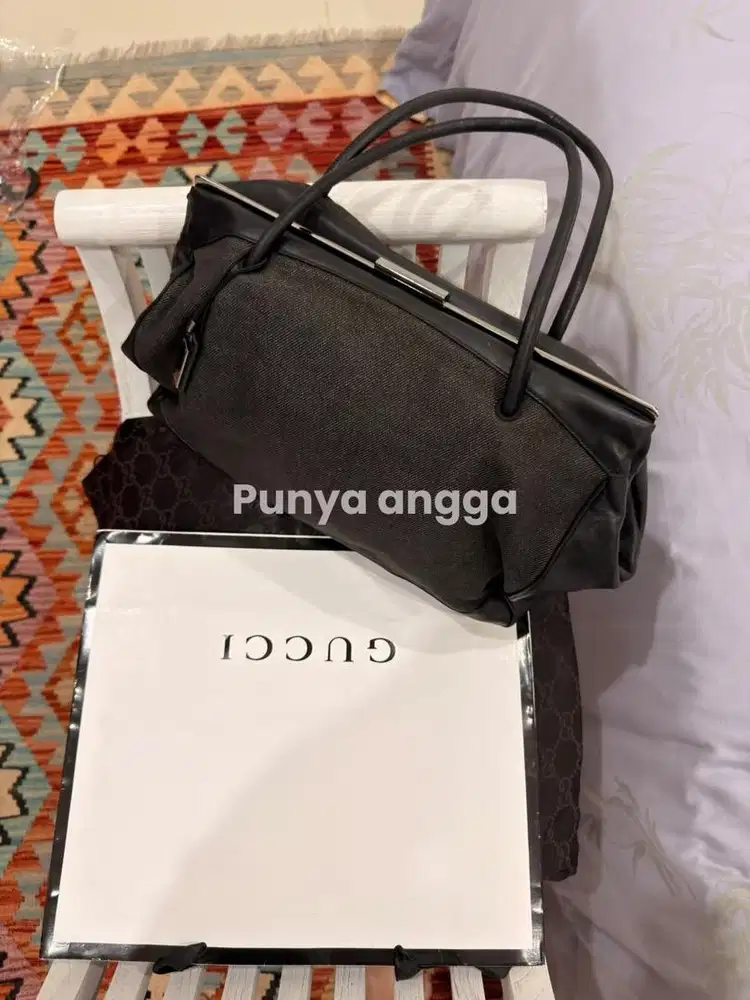 Jual preloved gucci tote bag original