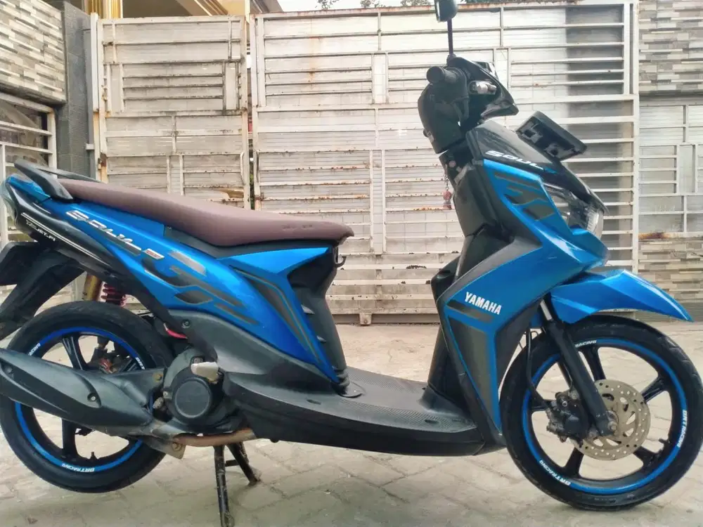Yamaha Soul GT injeksi lengkap motor sehat keterangan detail dibawah