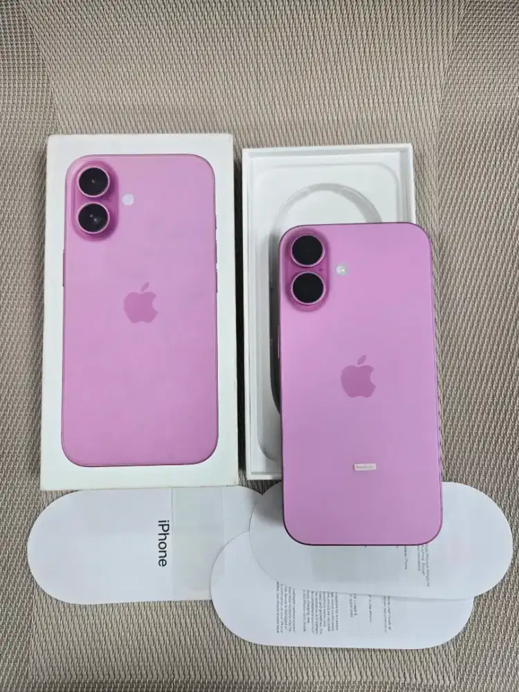 iPhone 16 128 GB BH 100 CC 128 ON-Agustus 2027