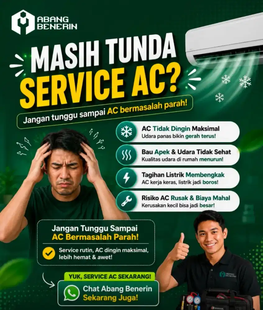 Servis dan cuci ac