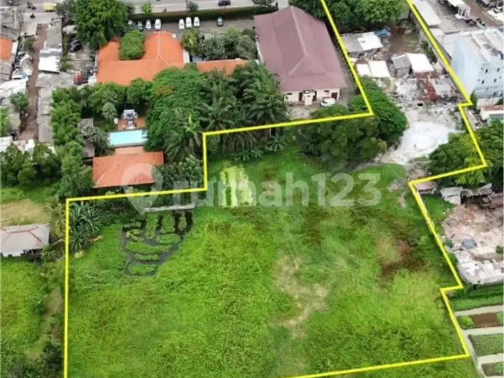 Tanah Luas 5753 M² Jl Gatot Subroto KM 5 Tangerang