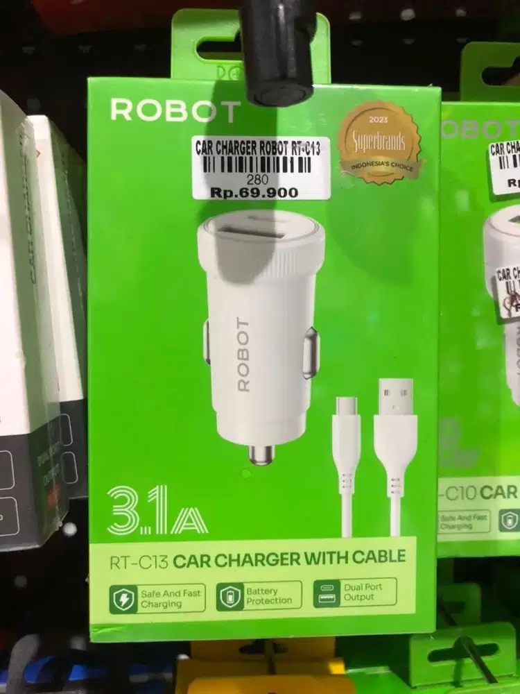 CAR CHARGER ROBOT RT-C13 | ATLANTIS DAHSYAT