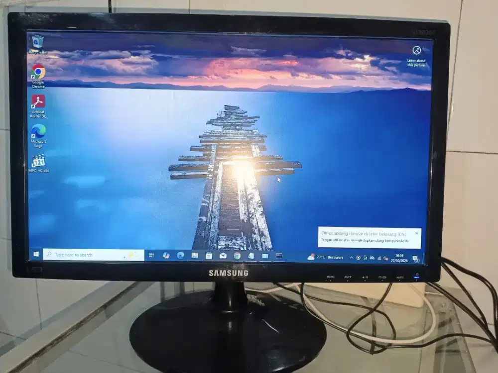 MONITOR 19 INCH SAMSUNG PORT HDMI SECOND MULUS NO MINUS