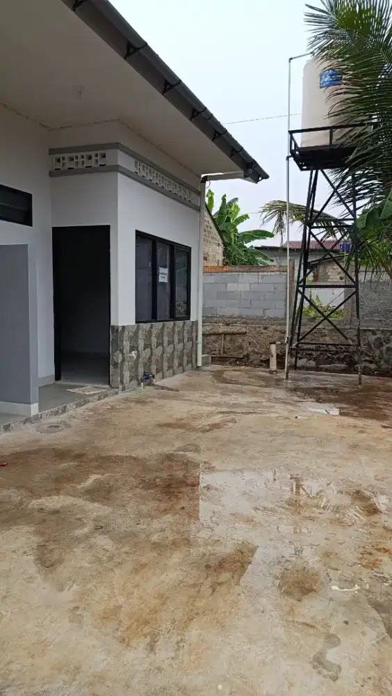 Disewakan kontrakan bagus desain rumah nyaman di waru jaya parung