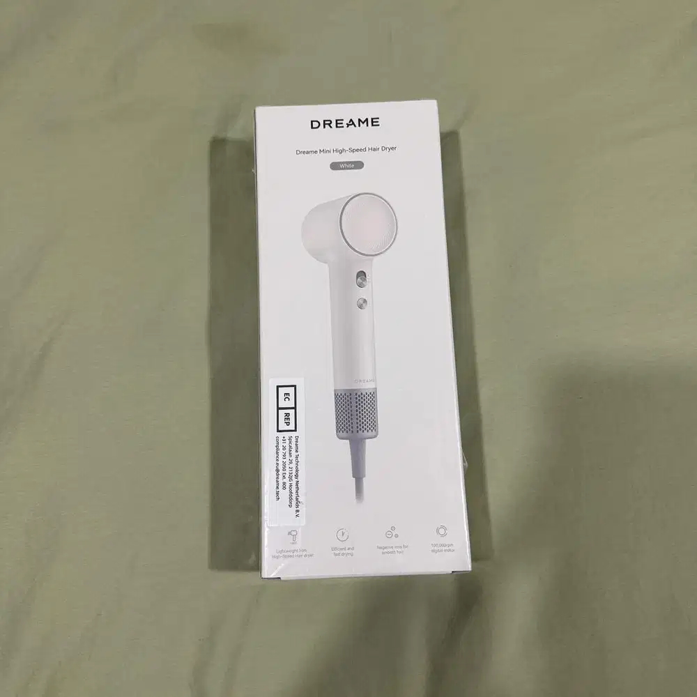 Dreame Mini High Speed Hair Dryer White/Putih