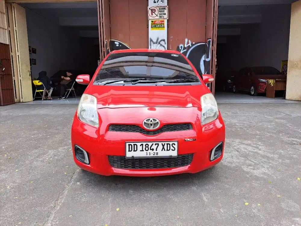 Yaris New 1.5cc J modif TRD AT 2013 / 2012 RedEd Langka Fullori