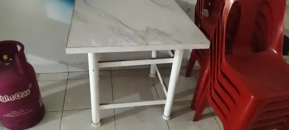 Dijual Meja Petak asli Granit Tempahan