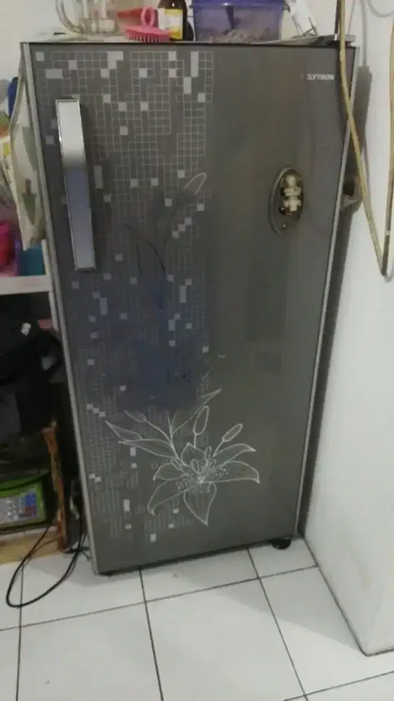 Jual kulkas Polytron beleza 1 pintu mesin ori dingin beku nrmal diantr