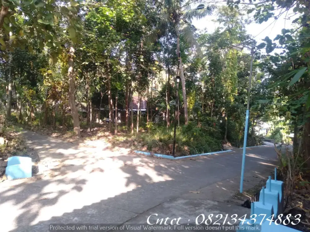 Di Jual Tanah pekarangan Sangat Istimewa HOOK 2 MUKA Di Gilangharjo Pandak Bantul