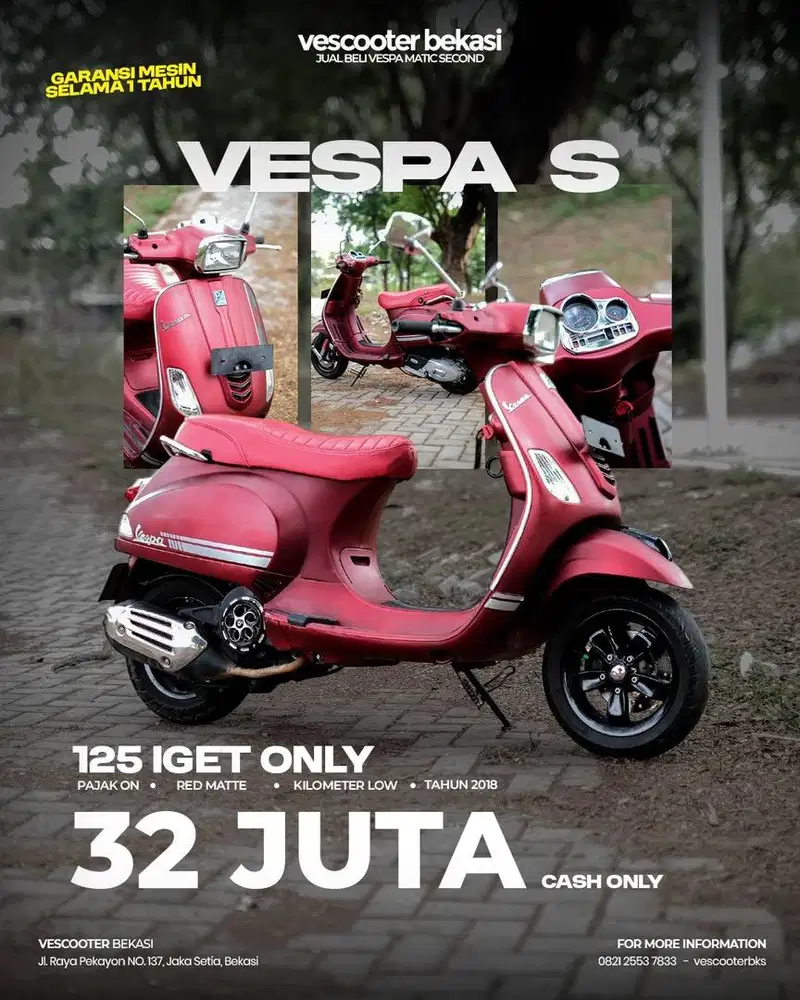 VESPA S 125 IGET ONLY 2018