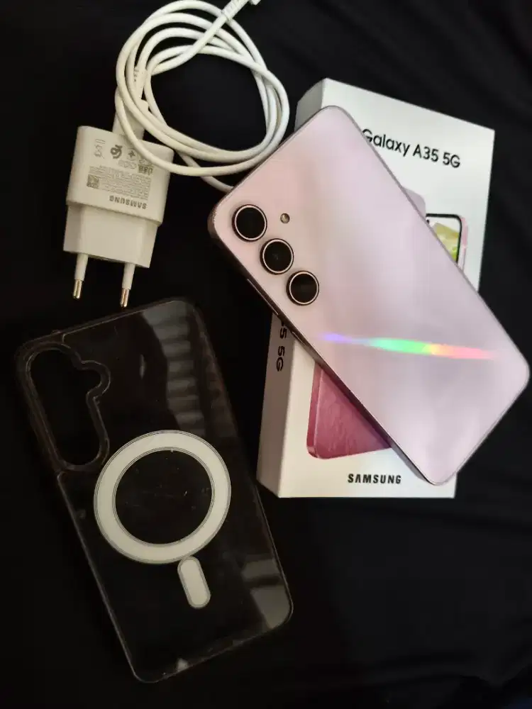 Samsung A35 5G 8/256gb resmi lengkap no minus, harga nego