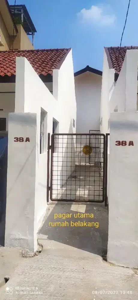 Kontrak Rumah 2 kamar tidur Pondok Gede Jakarta Timur