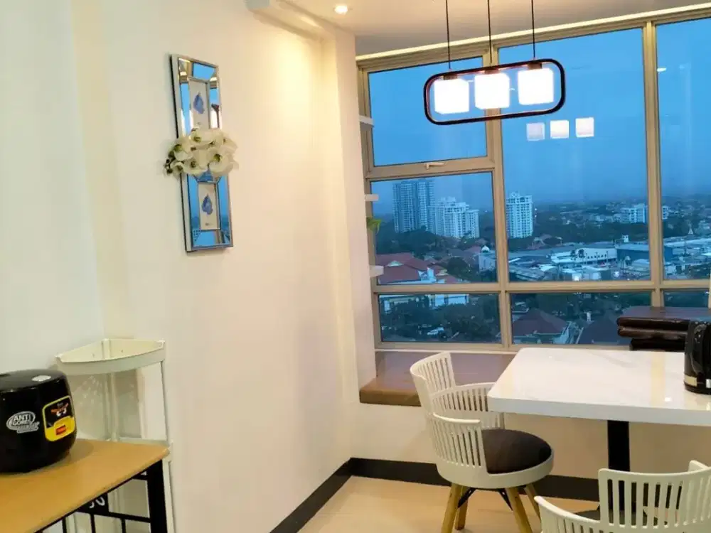 650K/Hari Benson 2BR Full Furnish Lantai 8 View City Tembus PTC Mall