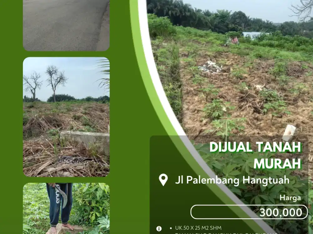 Dijual Tanah Murah Pekanbaru Kota Siap Bangun!