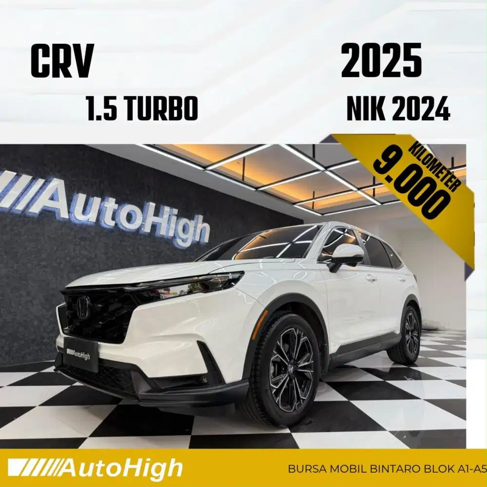 DP10% [Km9.000] CRV Turbo 2024 White / CR-V Reg 2023 #AUTOHIGH