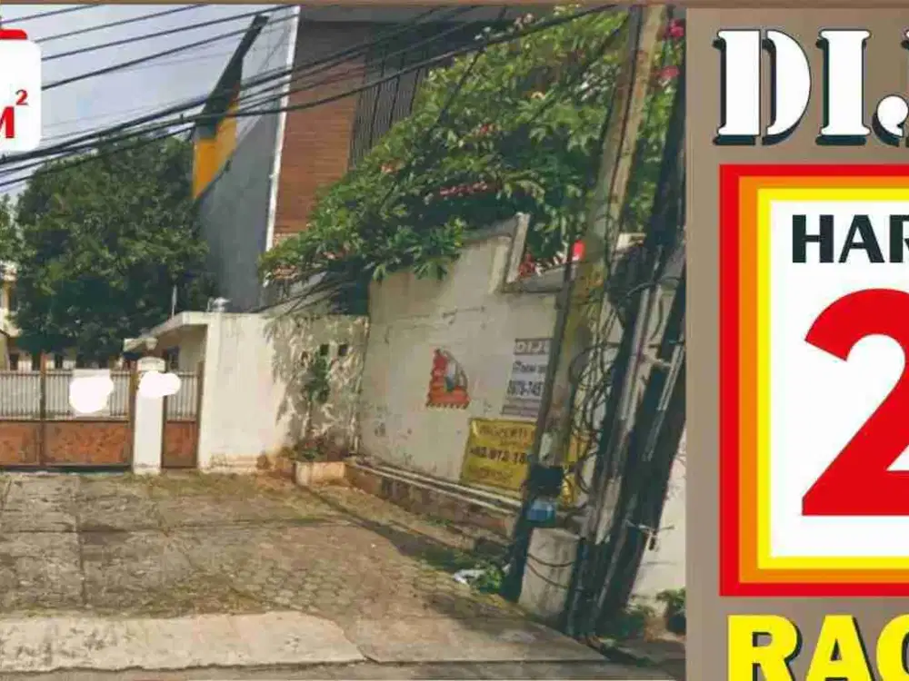 Kavling 1098m2 di Jl. RM. Harsono Ragunan