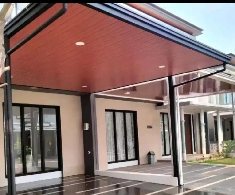 Plafon pvc  terpasang